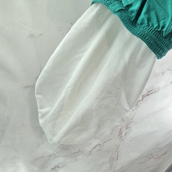 Columbia Swim Trunks Mens Large Blue Green Board Shorts Packable Lined Mesh - Picture 9 of 11